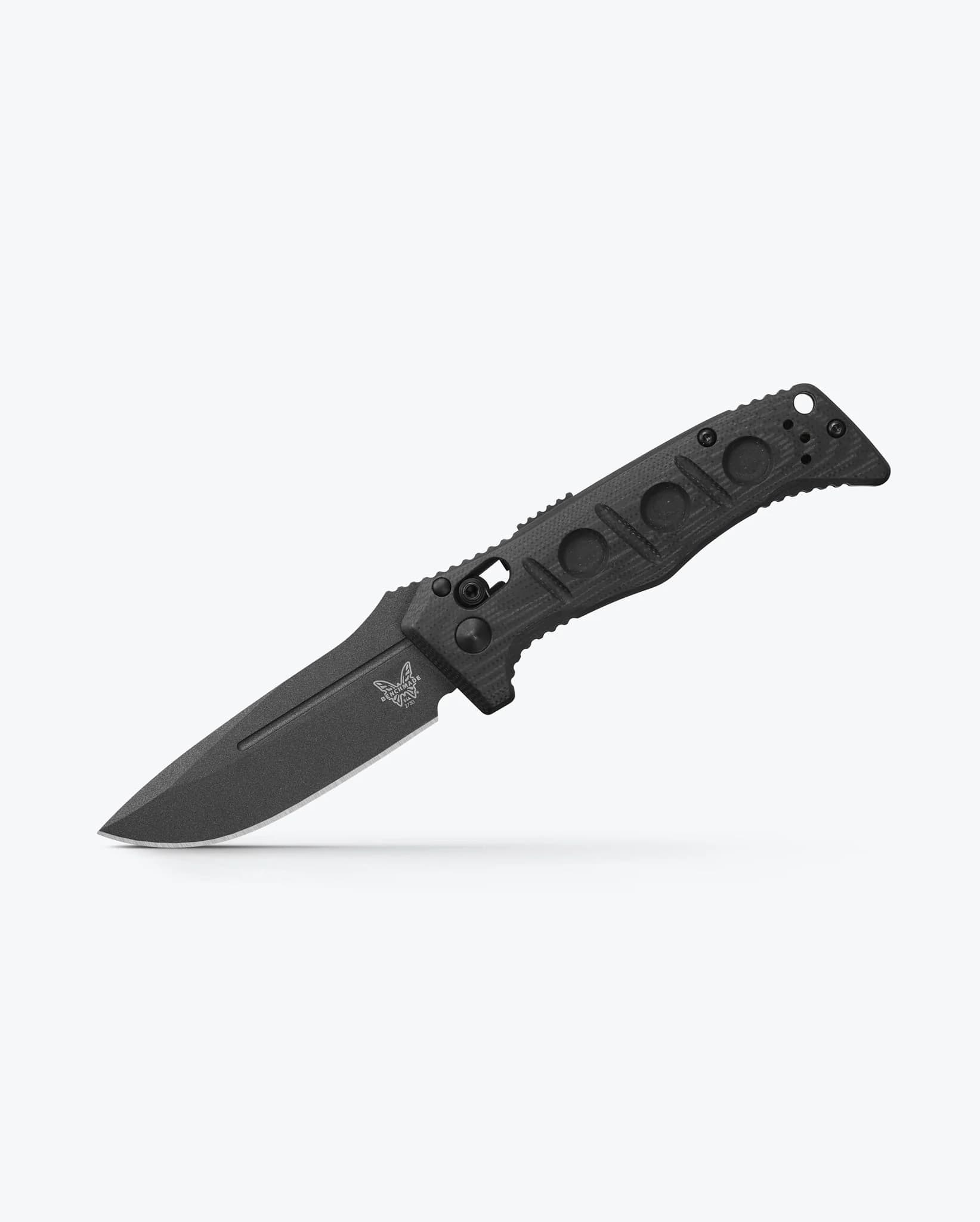 Benchmade — Mini Auto Adamas Black G10