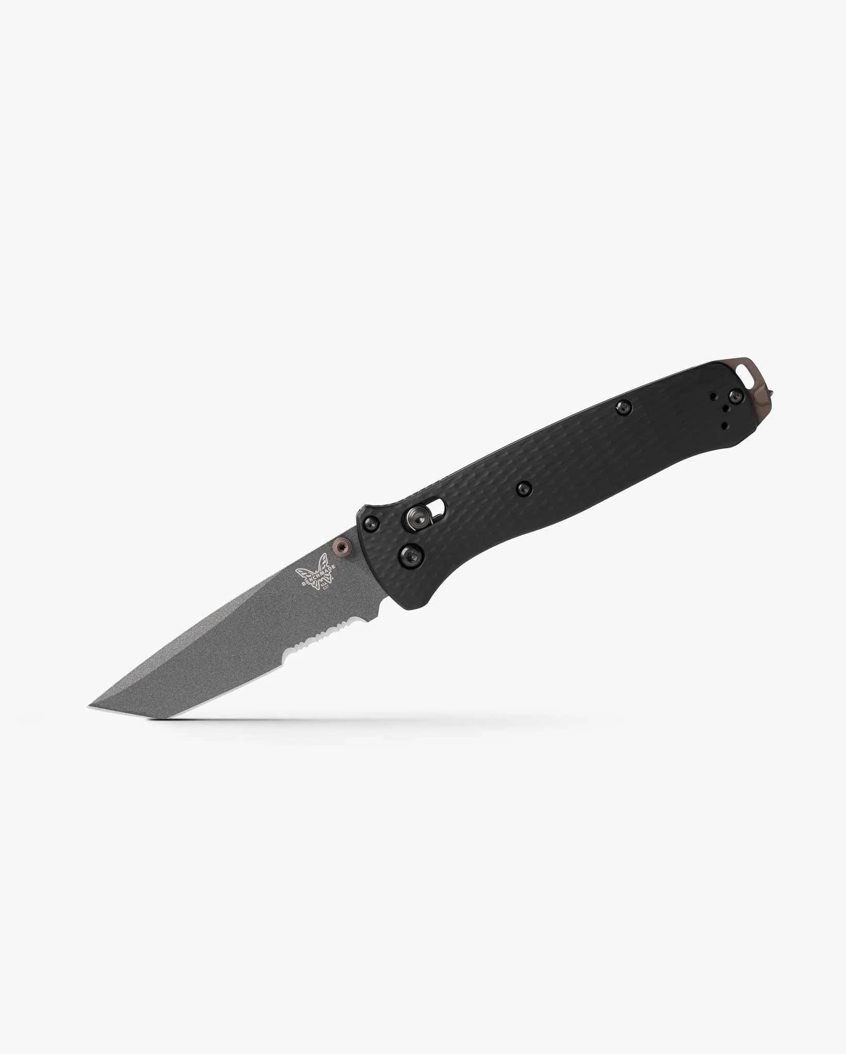 Black Aluminum Serrated