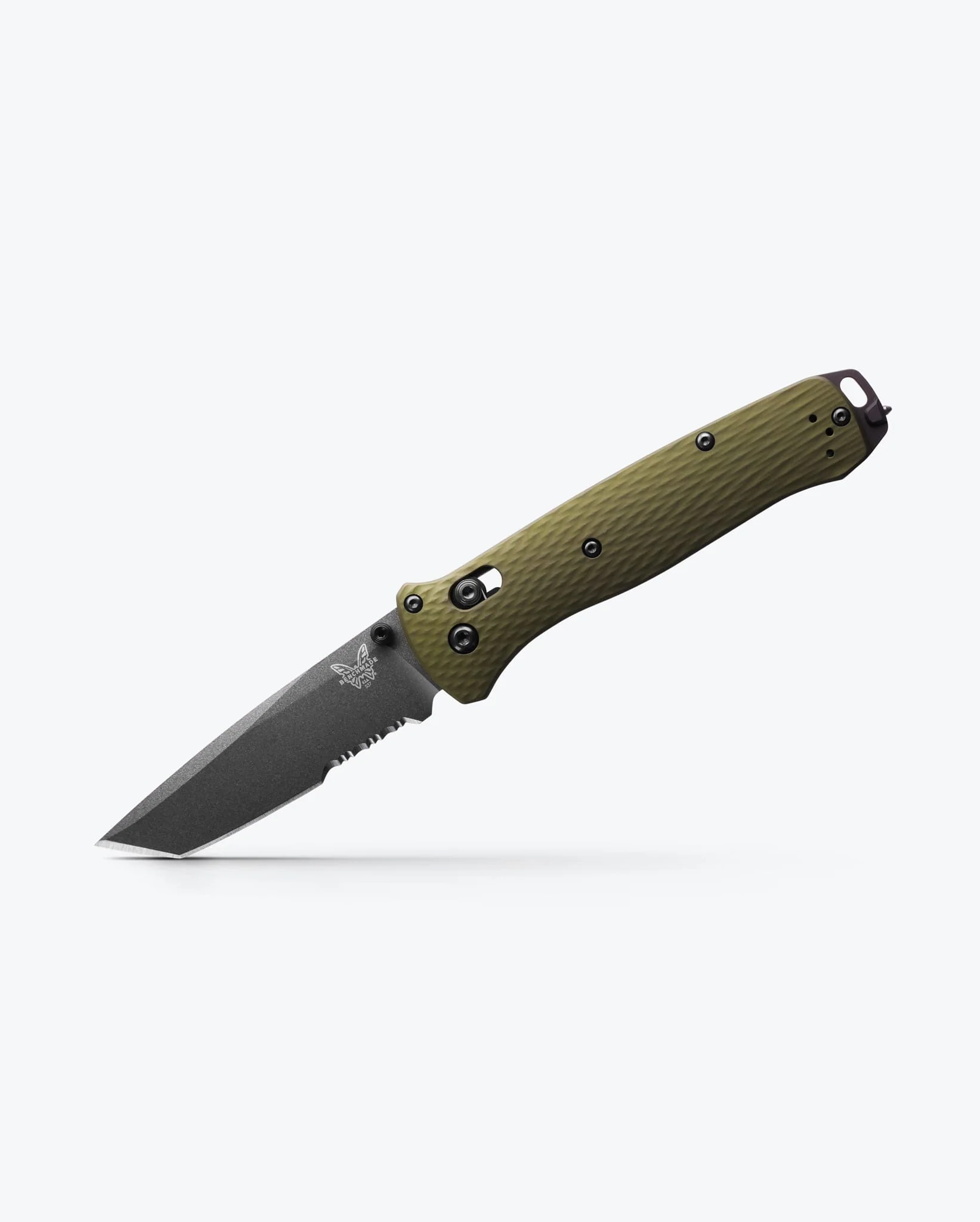 Woodland Green Aluminum Serrated