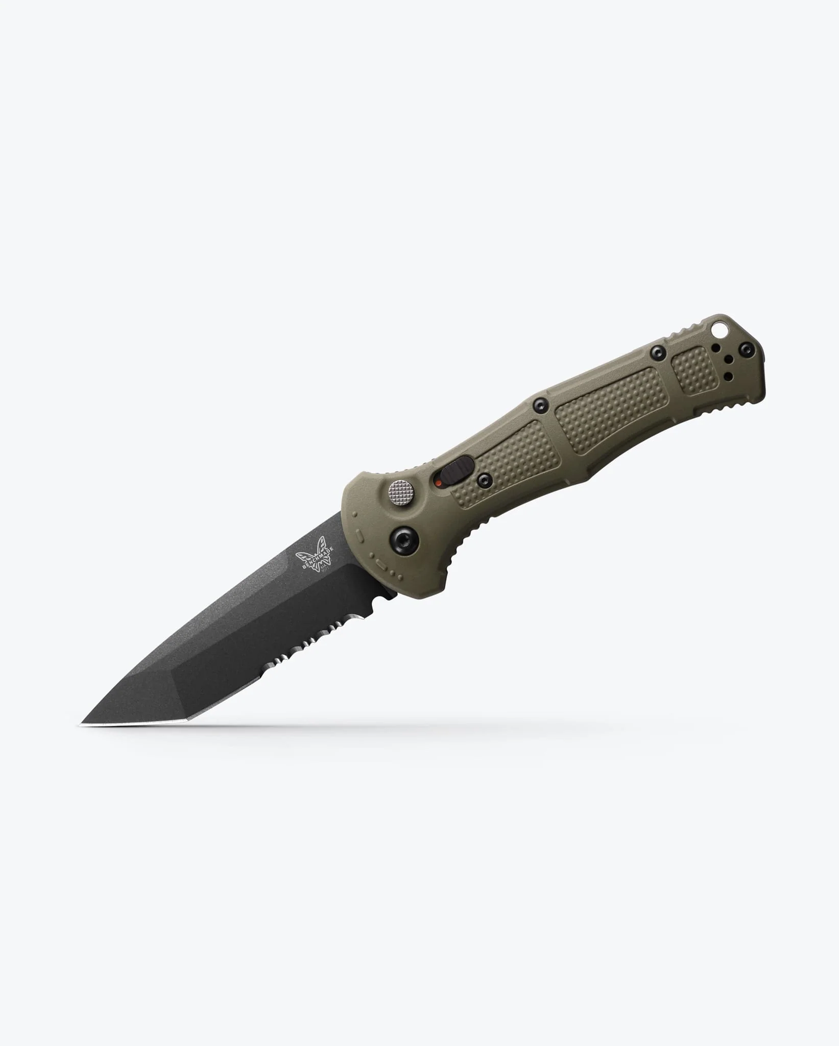 Tanto Ranger Green Serrated
