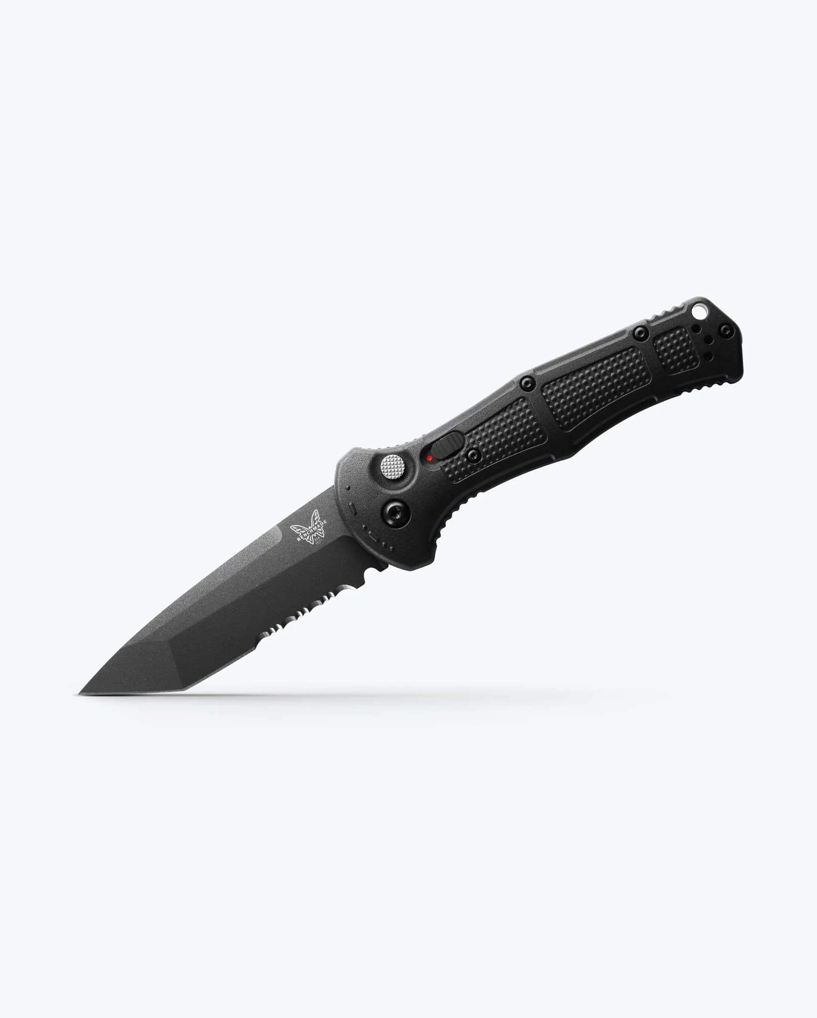 Tanto Black Serrated