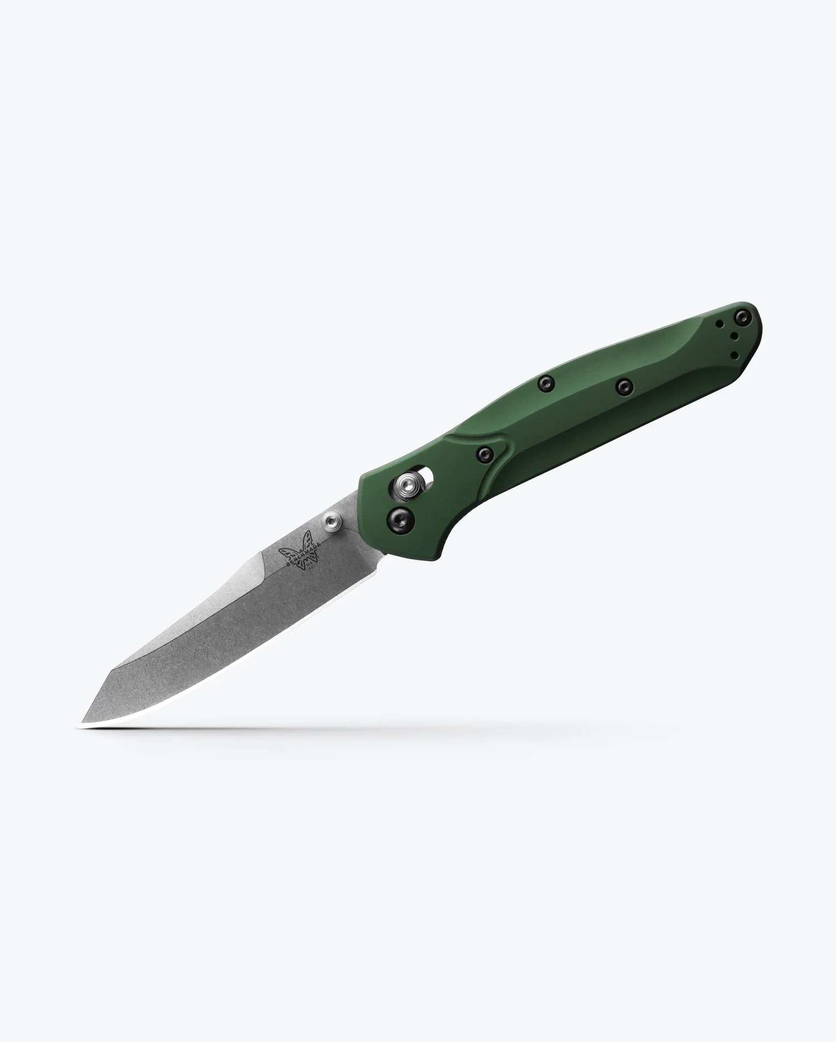 Benchmade — Green Aluminum