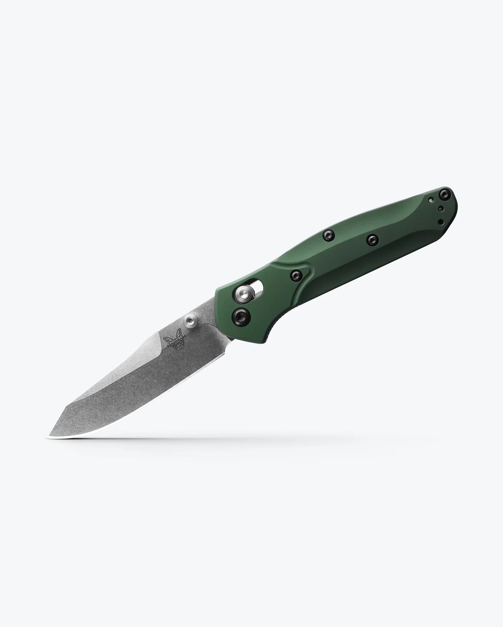 Benchmade — Mini Osborne Green Aluminum