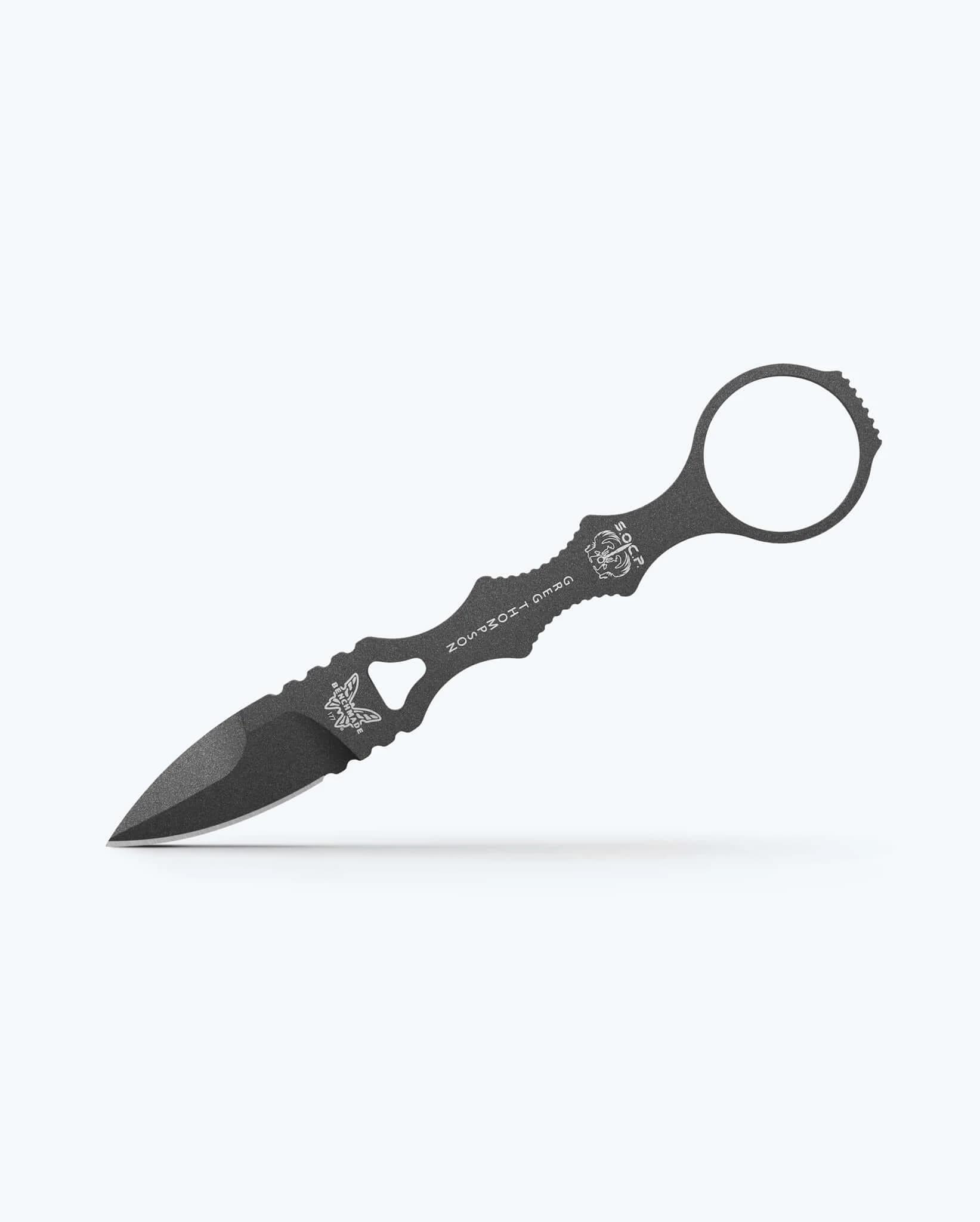 Dagger Spear Point Tungsten Grey